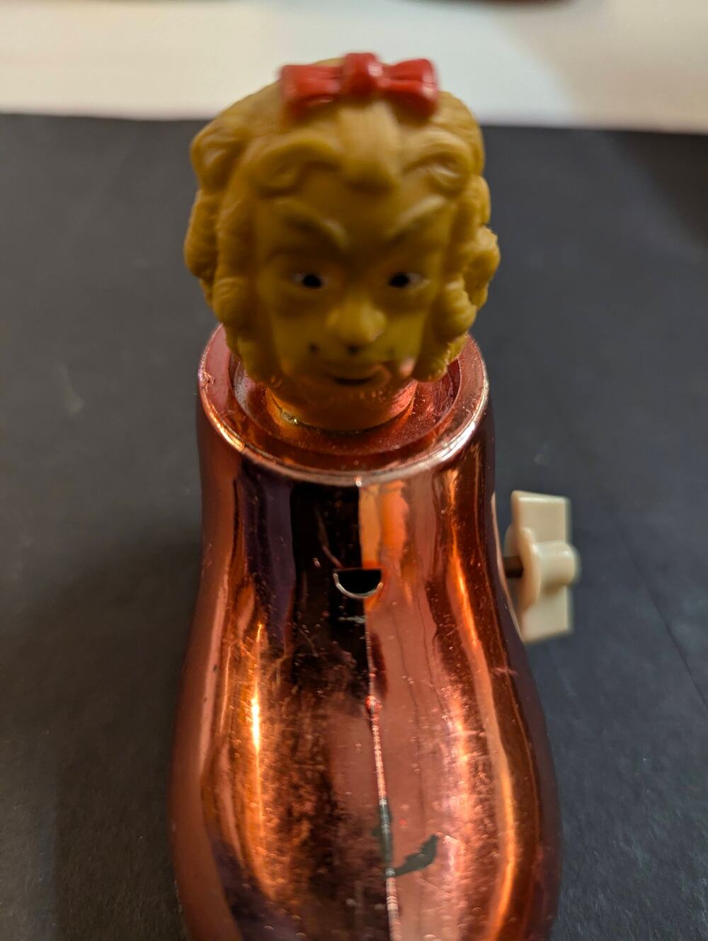 Vintage 1973 Durham Industries Cowardly Lion Muppets Inc. Wind-Up Shoe Toy